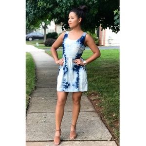 American Eagle Denim Tie Dye Dress Size 2 , XS